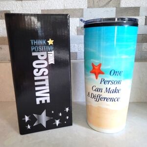 Travel Tumbler Water Bottle With Inspirational Quote And Story, Socks Included